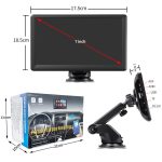 X70-1 Auto 7 Zoll IPS Tragbarer Smart-Bildschirm Drahtlose Bildschirmprojektion Carplay Android Auto, mit Rückfahrkamera, with Reversing Camera – Bild 14