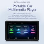 X70-1 Auto 7 Zoll IPS Tragbarer Smart-Bildschirm Drahtlose Bildschirmprojektion Carplay Android Auto, mit Rückfahrkamera, with Reversing Camera – Bild 3