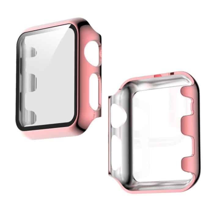 EDA00576201A.jpg Vollständige Abdeckung aus beschichtetem TPU-Gehäuse, For Apple Watch Series 3 & 2 & 1 38mm, For Apple Watch Series 3 & 2 & 1 42mm, For Apple Watch Series 5 & 4 40mm, For Apple Watch Series 5 & 4 44mm – Bild 1