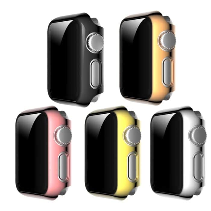 Vollständige Abdeckung aus beschichtetem TPU-Gehäuse, For Apple Watch Series 3 & 2 & 1 38mm, For Apple Watch Series 3 & 2 & 1 42mm, For Apple Watch Series 5 & 4 40mm, For Apple Watch Series 5 & 4 44mm – Bild 9