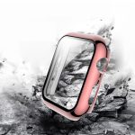 Galvanisiertes PC-Gehäuse + integrierte Schutzhülle aus gehärtetem Film, For Apple Watch Series 3 & 2 & 1 38mm, For Apple Watch Series 3 & 2 & 1  42mm, For Apple Watch Series 5 & 4 40mm, For Apple Watch Series 5 & 4 44mm – Bild 3