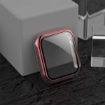 Galvanisiertes PC-Gehäuse + integrierte Schutzhülle aus gehärtetem Film, For Apple Watch Series 3 & 2 & 1 38mm, For Apple Watch Series 3 & 2 & 1  42mm, For Apple Watch Series 5 & 4 40mm, For Apple Watch Series 5 & 4 44mm – Bild 5