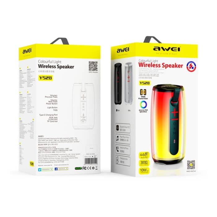 EDA005892101A_6.jpg awei Y528 Symphony Light Tragbarer Outdoor-Bluetooth-Lautsprecher – Bild 7