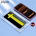 25 Stück Anti-Peeping-Schnellbefestigung, staubdicht, antistatisch, gehärtetes Glas, For iPhone 16 Pro Max, For iPhone 16 Pro, For iPhone 16 Plus / 15 Plus, For iPhone 16 / 15, For iPhone 15 Pro Max, For iPhone 15 Pro, For iPhone 13 Pro Max / 14 Plus...