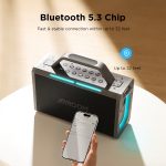 Joyroom JR-MW03 Pies Series Party-Doppelmikrofon-Bluetooth-Lautsprecher – Bild 3