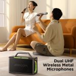 Joyroom JR-MW03 Pies Series Party-Doppelmikrofon-Bluetooth-Lautsprecher – Bild 5