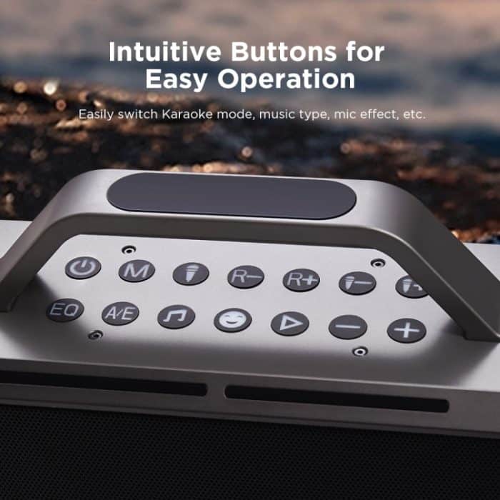 Joyroom JR-MW03 Pies Series Party-Doppelmikrofon-Bluetooth-Lautsprecher – Bild 8