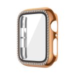 Galvanisiertes Diamant-PC-Uhrengehäuse mit Folie, For Apple Watch Series 6 / 5 / 4 / SE 44mm, For Apple Watch Series 6 / 5 / 4 / SE 40mm, For Apple Watch Series 9 / 8 / 7 45mm, For Apple Watch Series 9 / 8 / 7 41mm, For Apple Watch Series 3 / 2 / 1 38m...