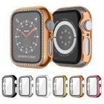 Galvanisiertes Diamant-PC-Uhrengehäuse mit Folie, For Apple Watch Series 6 / 5 / 4 / SE 44mm, For Apple Watch Series 6 / 5 / 4 / SE 40mm, For Apple Watch Series 9 / 8 / 7 45mm, For Apple Watch Series 9 / 8 / 7 41mm, For Apple Watch Series 3 / 2 / 1 38m... – Bild 2