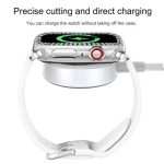 Überzug eines zweireihigen Diamond Hollow PC-Uhrengehäuses, For Apple Watch Series 6 / 5 / 4 / SE 44mm, For Apple Watch Series 6 / 5 / 4 / SE 40mm, For Apple Watch Series 9 / 8 / 7 45mm, For Apple Watch Series 9 / 8 / 7 41mm... – Bild 4