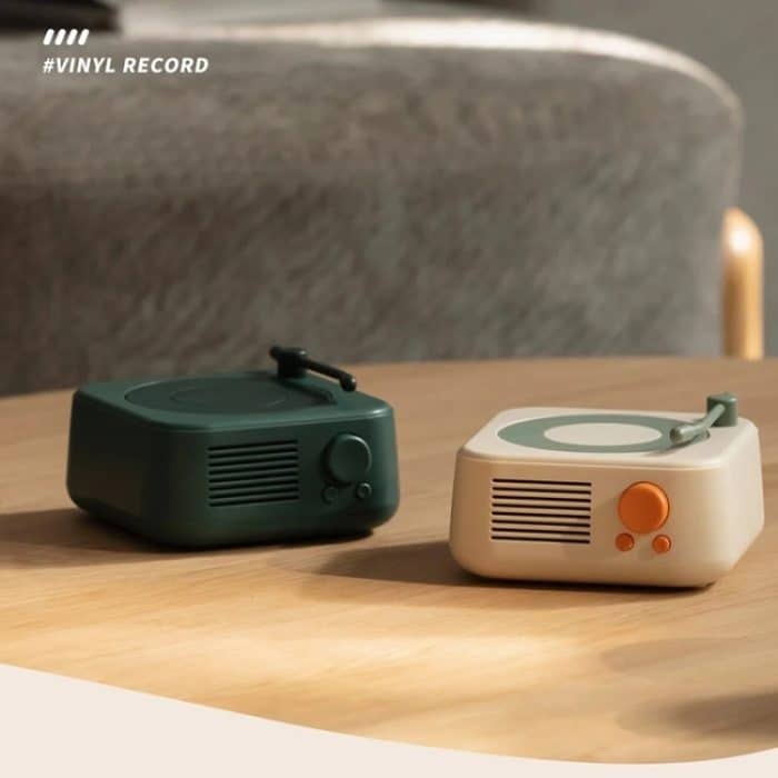 X17 Vintage Phonograph Plattenspieler Drahtloser Bluetooth-Musiklautsprecher – Bild 2