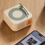 X17 Vintage Phonograph Plattenspieler Drahtloser Bluetooth-Musiklautsprecher – Bild 4