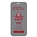 Vollflächige, mattierte Sichtschutz-Keramikfolie – Bild 2