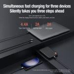 Nillkin Swift Pro 1 m 3-in-1-USB-auf-8-Pin-+Typ-C-+Micro-USB-Schnellladekabel – Bild 4