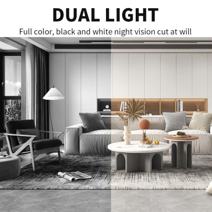 CM-I310M 3MP 180-Grad-Panorama-Smart-PTZ-WLAN-Überwachungskamera, EU Plug, US Plug, UK Plug, AU Plug – Bild 5