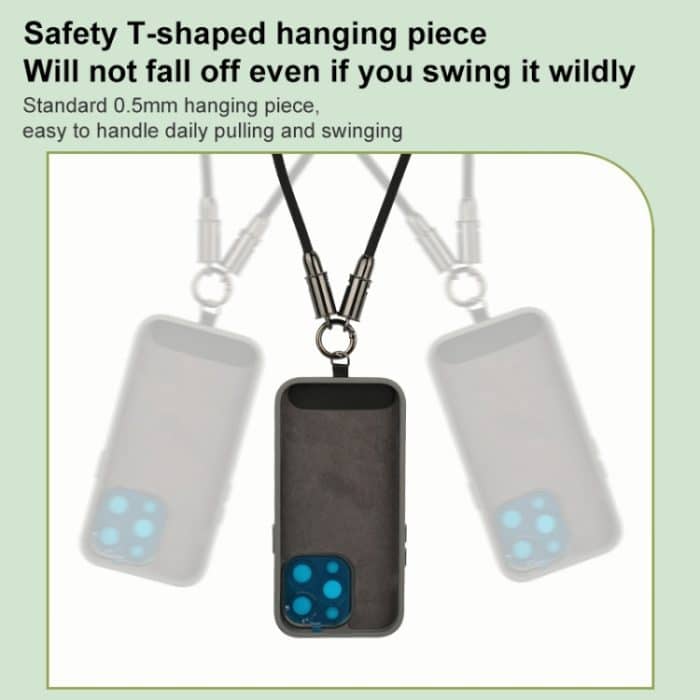 Datenkabel, Telefon, Anti-Verlust-Umhängeband, Länge: 1,2 m – Bild 3