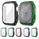 2-in-1-PC-Hybrid-Schutzhülle aus gehärtetem Glas, For Apple Watch Series 6 / 5 / 4 / SE 44mm, For Apple Watch Series 6 / 5 / 4 / SE 40mm, For Apple Watch Series 9 / 8 / 7 45mm, For Apple Watch Series 9 / 8 / 7 41mm – Bild 2