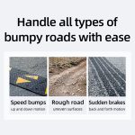 ROCK PRH1004 Fahrrad-Handyhalter, Handlebar Style, Rearview Mirror Style – Bild 4