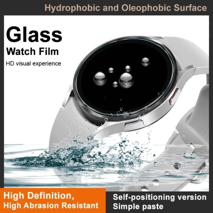 imak Uhrenfolie aus gehärtetem Glas, selbstpositionierende Version, For Huawei Watch Fit 4 Pro, For Huawei Watch Fit 4, For Huawei Watch GT 5 Pro 46mm, For Huawei Watch GT 5 Pro 42mm, For Huawei Watch GT 5 46mm, For Huawei Watch GT 5 41mm... – Bild 9