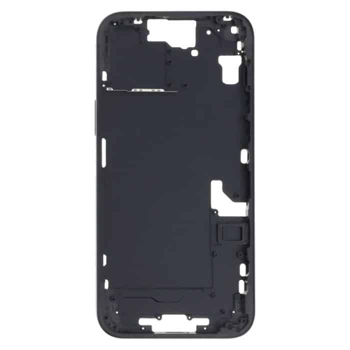 Für iPhone 15 Plus Mittelrahmen-Blendenplatte mit Seitentasten + Kartenfach, China Version, US Version, CE EU Version – Bild 1