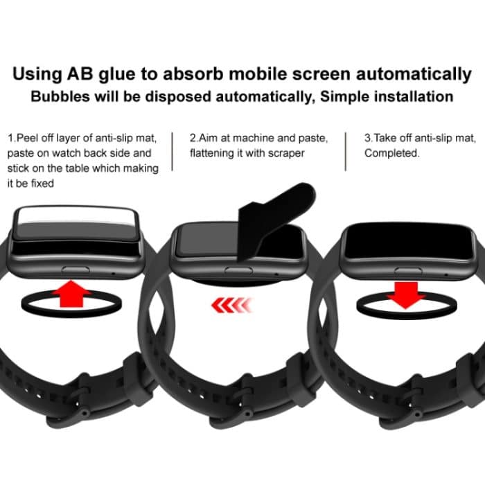 imak Plexiglas HD Uhrenschutzfolie, For Xiaomi Smart Band 9 / 9 NFC – Bild 6