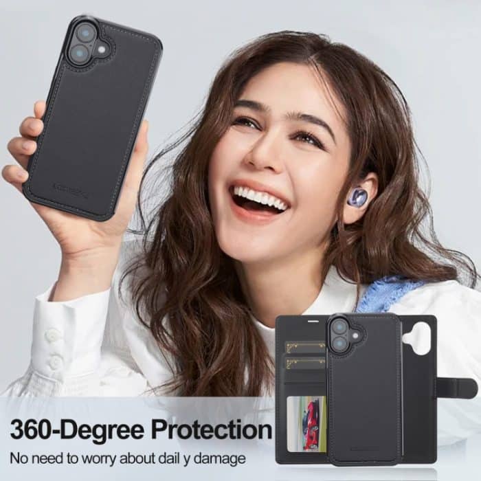 LC.IMEEKE L2-Serie Abnehmbare Magsafe PU-Telefonhülle mit Umhängeband, For iPhone 12 Pro Max, For iPhone 11, For iPhone X / XS, For iPhone XR – Bild 4