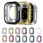 Überzogenes TPU-Uhrengehäuse mit rundem Loch, For Apple Watch Series 10 46mm, For Apple Watch Series 10 42mm – Bild 2