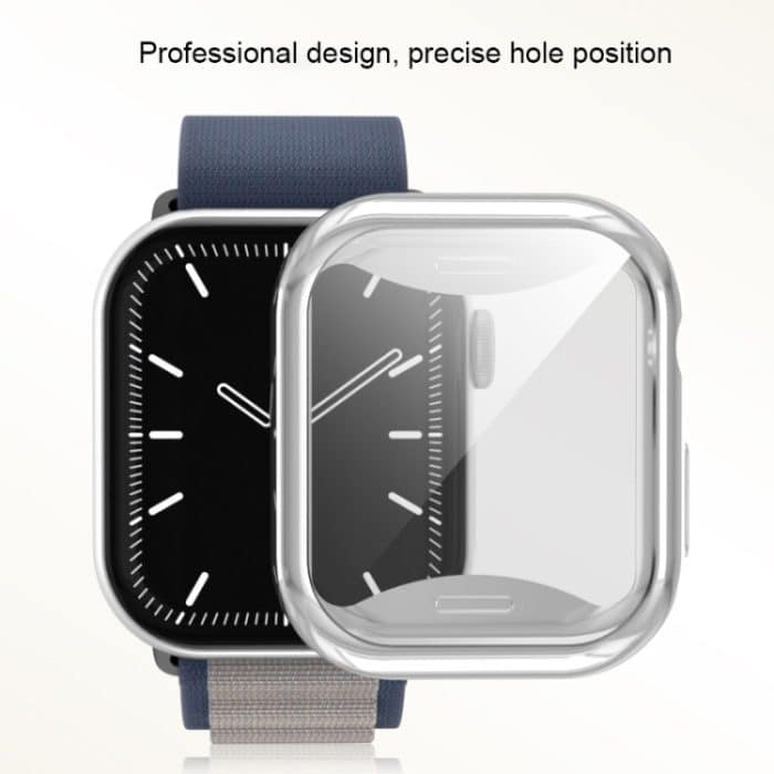 Überzogenes TPU-All-Inclusive-Uhrengehäuse, For Apple Watch Series 10 46mm, For Apple Watch Series 10 42mm – Bild 4