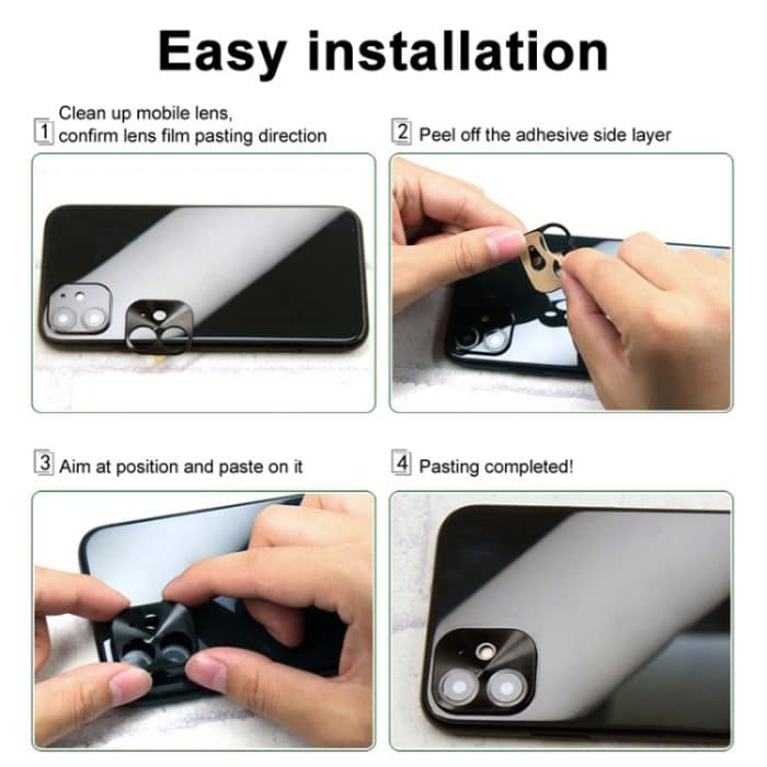 IMAK Metal Armor Premium Kamera-Schutzfolie, For iPhone 17, For iPhone 16 / 16 Plus – Bild 8