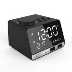 K11 LED Bluetooth 4.2 Lautsprecher Wecker Musikanzeige Radio