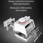 K11 LED Bluetooth 4.2 Lautsprecher Wecker Musikanzeige Radio – Bild 2