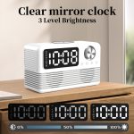 BT509 LED Bluetooth 5.3 Lautsprecher Wecker Musikanzeige Radio – Bild 6