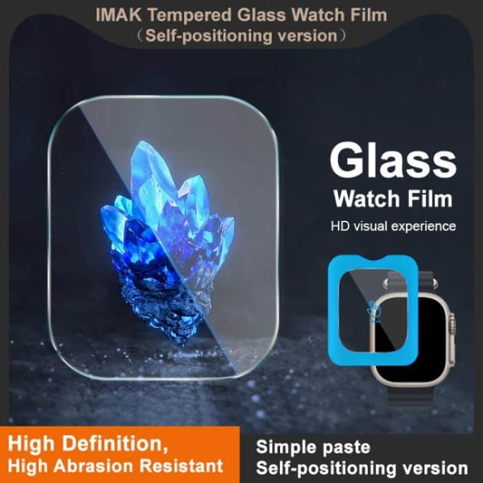 imak Uhrenfolie aus gehärtetem Glas, selbstpositionierende Version, For Redmi Watch 5 Lite, For Redmi Watch 5 Active – Bild 3