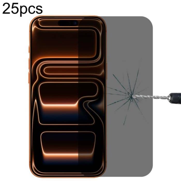 EDA007125906.jpg 25 Stück hochtransparente Anti-Spion-Vollschutzfolie aus gehärtetem Glas, For iPhone 16 Pro Max, For iPhone 16 Pro, For iPhone 16 Plus, For iPhone 16 – Bild 1