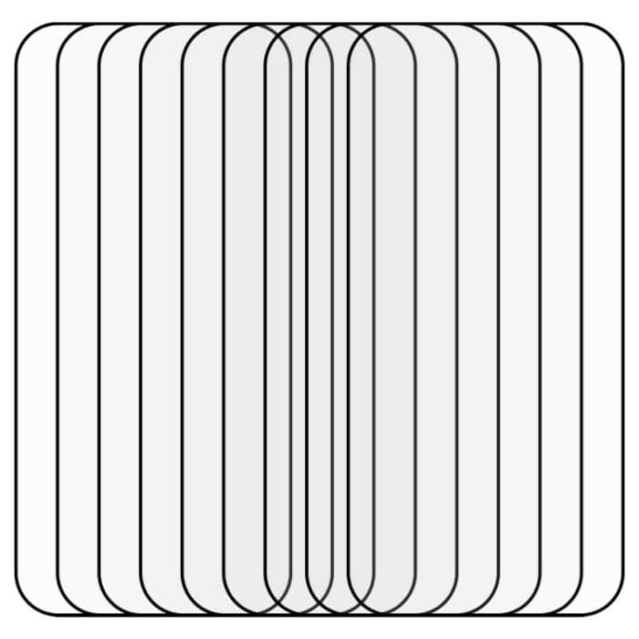 25 Stück Vollkleber-Bildschirmfolie aus gehärtetem Glas, For iPhone 16 Pro Max, For iPhone 16 Pro, For iPhone 16 Plus, For iPhone 16 – Bild 2