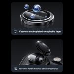 Benks King Kong Serie Corning Einzelmetall-Linsenschutzfolie, For iPhone 16 Plus, For iPhone 16 – Bild 10