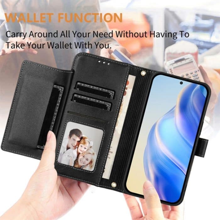 EDA007154718A_3.jpg Leder-Telefonhülle mit Reißverschluss und mehreren Kartenfächern – Bild 4