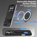 MagSafe-Telefonhülle mit Saugnapf aus Silikon und Displayschutzfolie – Bild 5