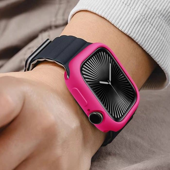 Candy TPU-Uhrengehäuse mit halber Abdeckung, For Apple Watch Series 10 46mm, For Apple Watch Series 10 42mm – Bild 8