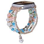 Uhrenarmband mit vierreihiger Kupferperlenkette, For Apple Watch 46mm / 49mm / 45mm / 44mm, For Apple Watch 42mm / 41mm / 40mm / 38mm