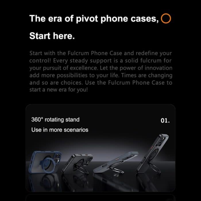 Frosted MagSafe magnetische drehbare Ringhalter-Telefonhülle, For iPhone 15 Plus, For iPhone 15, For iPhone 14 Plus, For iPhone 14, For iPhone 14 Pro, For iPhone 14 Pro Max – Bild 5