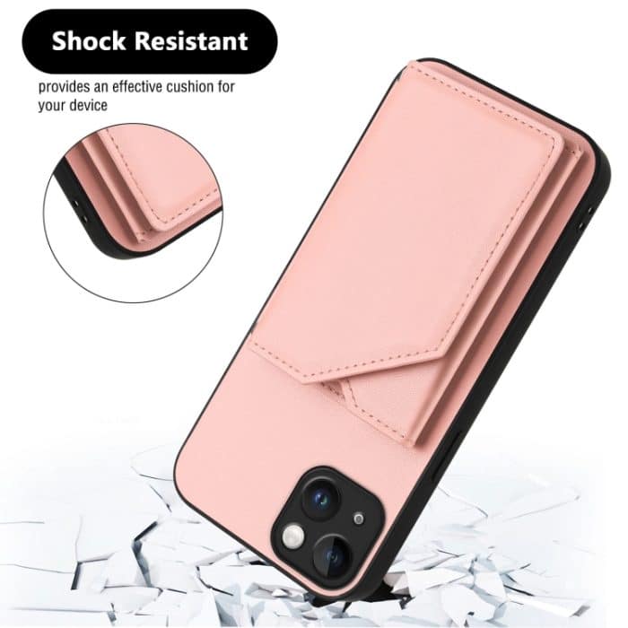 Skin Feel Handyhülle mit vier Kartenfächern und Handschlaufe, For iPhone X / XS, For iPhone XR, For iPhone XS Max, For iPhone 7 Plus / 8 Plus – Bild 3