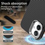 IMD-Telefonhülle aus der Carbonfaser-Serie, For iPhone 16, For iPhone 15 Pro Max, For iPhone 15 Pro, For iPhone 15 Plus, For iPhone 15, For iPhone 14 Plus – Bild 3