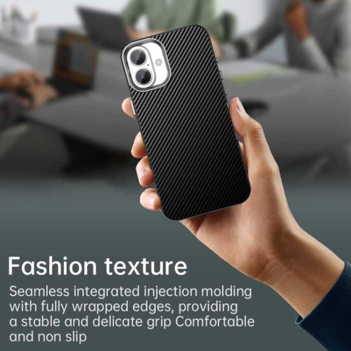 IMD-Telefonhülle aus der Carbonfaser-Serie, For iPhone 16, For iPhone 15 Pro Max, For iPhone 15 Pro, For iPhone 15 Plus, For iPhone 15, For iPhone 14 Plus – Bild 6