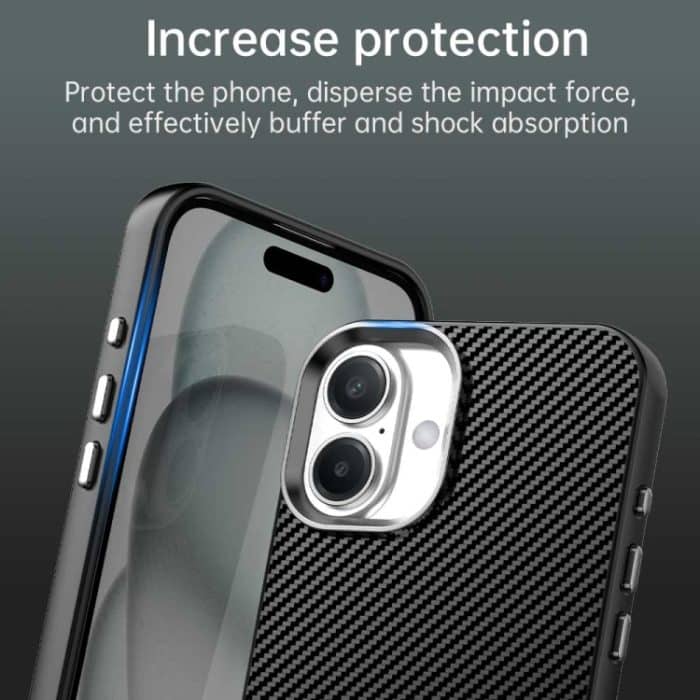 IMD-Telefonhülle aus der Carbonfaser-Serie, For iPhone 16, For iPhone 15 Pro Max, For iPhone 15 Pro, For iPhone 15 Plus, For iPhone 15, For iPhone 14 Plus – Bild 7