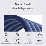 Uhrenarmband aus geflochtenem Nylon mit Fallschirmschnalle und 4 Streifen, For Apple Watch 46mm / 49mm / 45mm / 44mm, For Apple Watch 42mm / 41mm / 40mm / 38mm – Bild 4