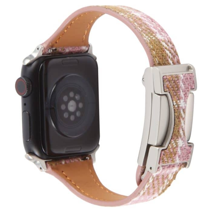 Schlankes Uhrenarmband aus aufgerautem Leder mit magnetischer Schnalle, For Apple Watch 46mm / 49mm / 45mm / 44mm, For Apple Watch 42mm / 41mm / 40mm / 38mm – Bild 6