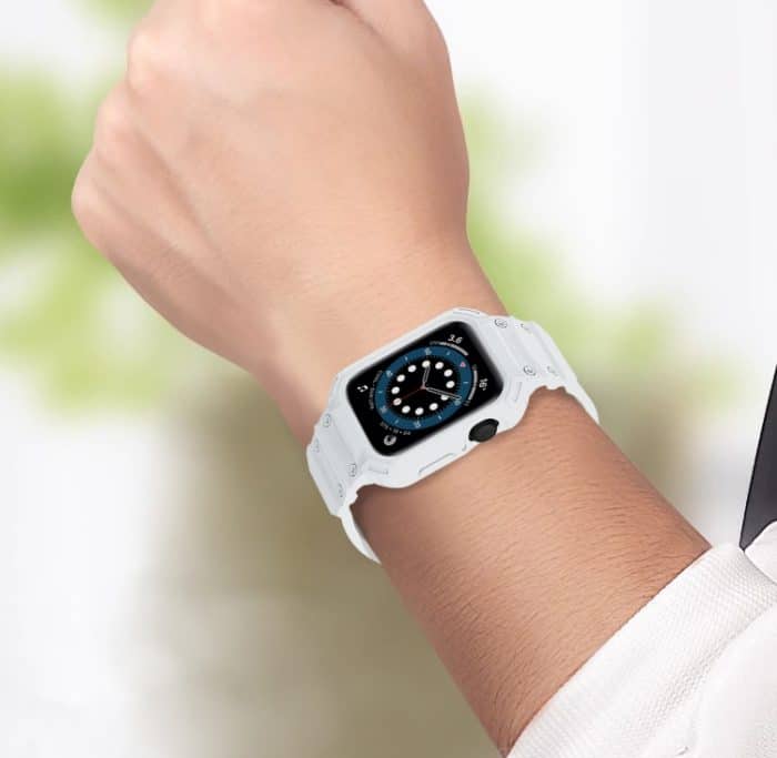 Gepanzertes TPU-Gehäuse mit integriertem Uhrenarmband, For Apple Watch Series 10 46mm, For Apple Watch Series 10 42mm – Bild 7