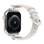 Uhrenarmband aus echtem Leder mit X-förmiger Schnalle, For Apple Watch 46mm / 49mm / 45mm / 44mm, For Apple Watch 42mm / 41mm / 40mm / 38mm – Bild 6