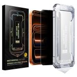 Einfach anzubringende Sichtschutzfolie aus gehärtetem Glas, For iPhone 16 Pro Max, For iPhone 16 Pro, For iPhone 16 Plus / 15 Plus, For iPhone 15 Pro Max, For iPhone 15 Pro, For iPhone 14 Plus / 13 Pro Max, For iPhone 14 / 13 Pro / 13, For iPhone 14 Pr...